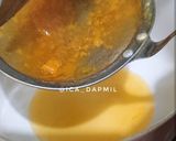 Foto langkah ke 4 dari resep Pancake biji pepaya dan saus kulit pepaya.