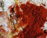 A picture of step 1 of Crispy Chicken Pakora.