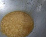 A picture of step 3 of Peanut chikki.