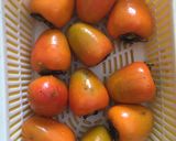 Hình bước làm 1 của món Hồng treo gió