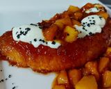 Foto del paso 2 de la receta: MIEL de Mangos🥭y Plátano🍌rellena, a la Sal Negra de Hawai..!😛