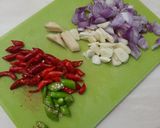 Foto langkah ke 2 dari resep Oseng Ati Ampela Tempe.