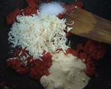 A picture of step 3 of Carrot Sandesh.