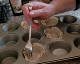 Foto del paso 4 de la receta: Tartaletas con yogur, melocotón y arándanos