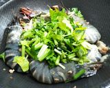 รูปขั้นตอนการทำที่ 5 ของ กุ้งลายเสืออบวุ้นเส้น
