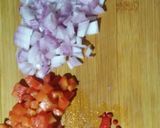 A picture of step 2 of Bread dahi baray.