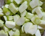 A picture of step 3 of Snake Gourd chana Dal Sabji.