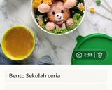 Foto langkah ke 5 dari resep Bento Sekolah ceria.
