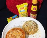 मैगी सूप विद मैजिक मसाला राईस(Maggi soup with magic masala rice recipe in Hindi) रेसिपी चरण 12 फोटो