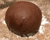 Foto del passaggio 11 della ricetta Cornetti sfogliati alla vaniglia variegati al cacao🥐