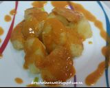 A picture of step 4 of Potatoes with Madrid-Style Brava Sauce.