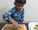 A picture of step 4 of Fruit Tart.