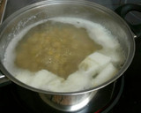 Foto del paso 1 de la receta: Potaje de garbanzos con bacalao y acelgas