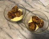 Foto del passaggio 7 della ricetta Polpette di panettone grigliate su gelato di vaniglia