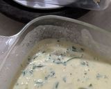Foto langkah ke 3 dari resep Tempe Mendoan seledri Bombay dgn saus cocol nanas.