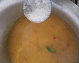 A picture of step 5 of کھٹی دال.