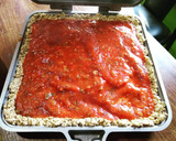 Foto del paso 6 de la receta: Pizza saludable con masa de avena! 🍕