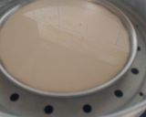 A picture of step 9 of Peanut milk sweet curd.