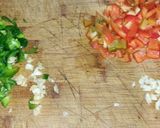 A picture of step 1 of Arroz con pechuga de pollo.