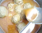 A picture of step 7 of Koftay Salan.