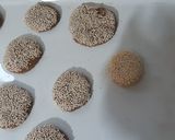 عکس مرحله 5 از دستور کلوچه کنجدی فاطمه پز 🍪