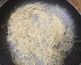 A picture of step 1 of Semiya Kheer.