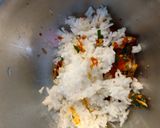 Foto langkah ke 2 dari resep Nasi Bakar dari Ikan dan Sambal Sisa.