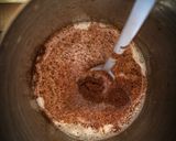 A picture of step 1 of Chocolate milk ice cubes with frothed milk [Ideal for kids].