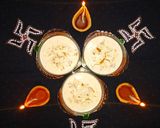 A picture of step 2 of Shahi Anjeer Rabdi.