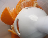 Foto del paso 3 de la receta: Budín marmolado de mandarina y banana💜