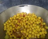 A picture of step 6 of Kabuli chana.