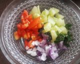 वेजिटेबल रायता (Vegetable raita recipe in Hindi) रेसिपी चरण 2 फोटो