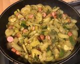 Une image de l'étape 15 de Fenouils et courgette aux saucisses allemandes et épices.