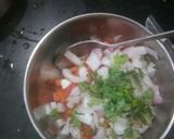 A picture of step 10 of Tomato Bhajia Katoori Chaat.