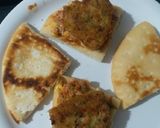 A picture of step 6 of Kabab Pizzawich.