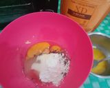 Foto langkah ke 1 dari resep Red Velvet rollcake (All in One method).