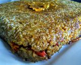 Foto del paso 14 de la receta: Quibbe al horno con relleno de lomo de cerdo y vegetales!