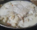 A picture of step 3 of Banana Sooji Halwa.