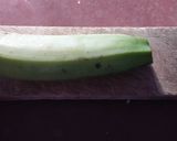 A picture of step 1 of Nendran Chips (Kerala Banana Chips).