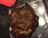 A picture of step 5 of Meatloaf burgers.