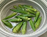 魩魚XO醬炒秋葵的食譜步驟1照片