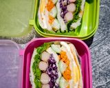 Foto langkah ke 5 dari resep わんぱくサンド | Wanpaku Sandwich.