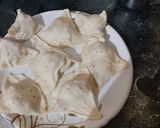 A picture of step 5 of Alu samosa.