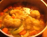 Foto del paso 8 de la receta: Sopa para tormenta de nieve