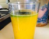 Foto del paso 3 de la receta: Clorofila con jugo de naranja