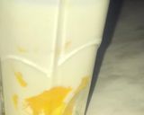 A picture of step 3 of Mango and yogurt.