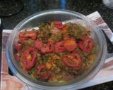 A picture of step 7 of Veggi Chicken Bake in Green Butter Lake.