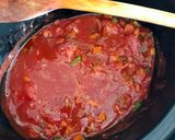 A picture of step 4 of Spaghetti & Meatballs (Slow Cooker version).