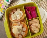 Foto langkah ke 4 dari resep Pizza Nasi Mini.
