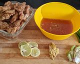 A picture of step 3 of Lemon Chicken.